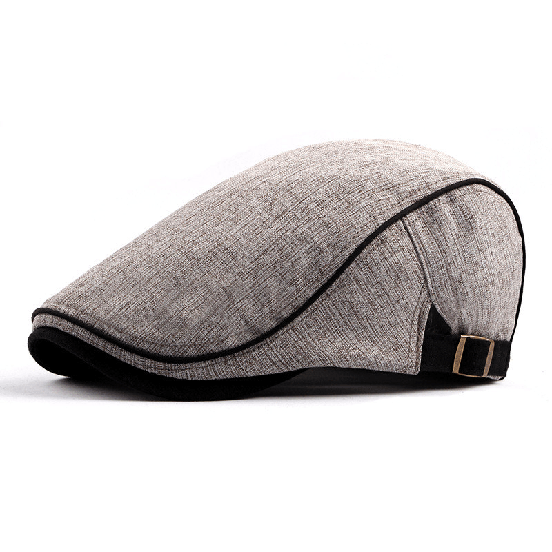 Men's cotton beret, view 7 - MRSLM