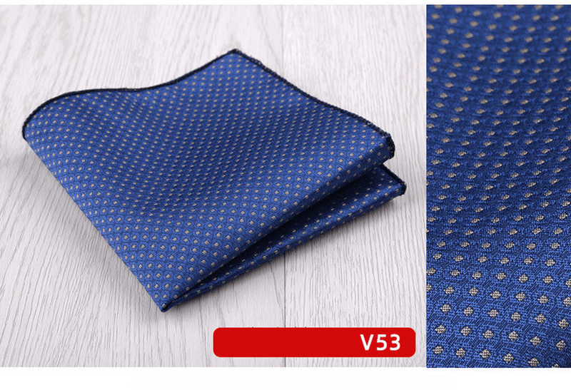 men's floral pocket square, view 5 - MRSLM