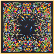 large square faux silk scarf, view 18 - MRSLM