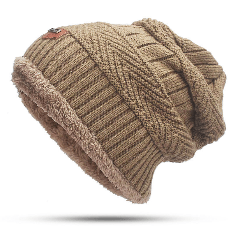 Knitted wool hat and scarf set, view 10 - MRSLM