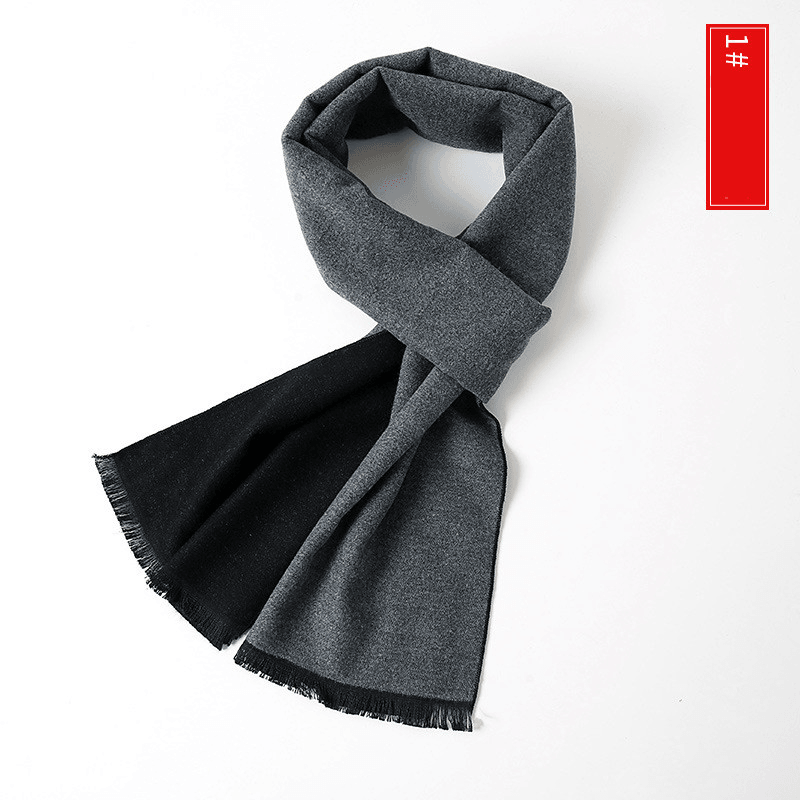 imitation cashmere scarf, view 4 - MRSLM