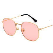 Irregular metal frame sunglasses, view 10 - MRSLM