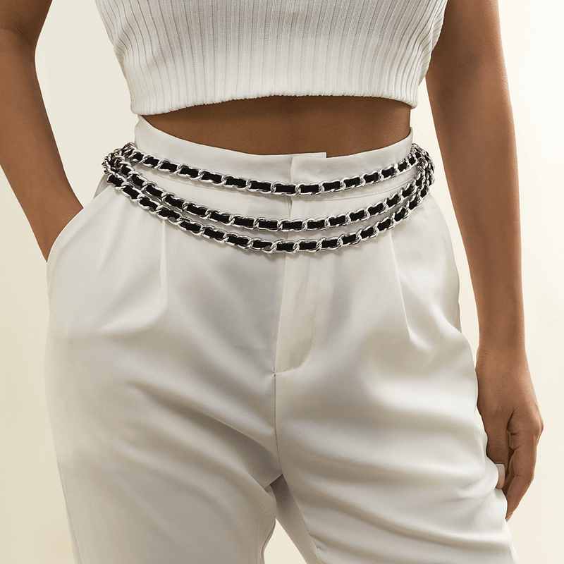 women's multilayer waist chain - MRSLM