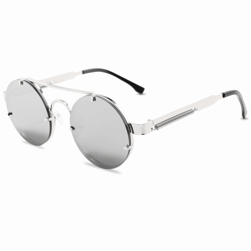 women's metal frame sunglasses, view 3 - MRSLM