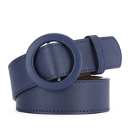 women's faux leather buckle belt - MRSLM