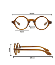 round full frame glasses frame, view 6 - MRSLM