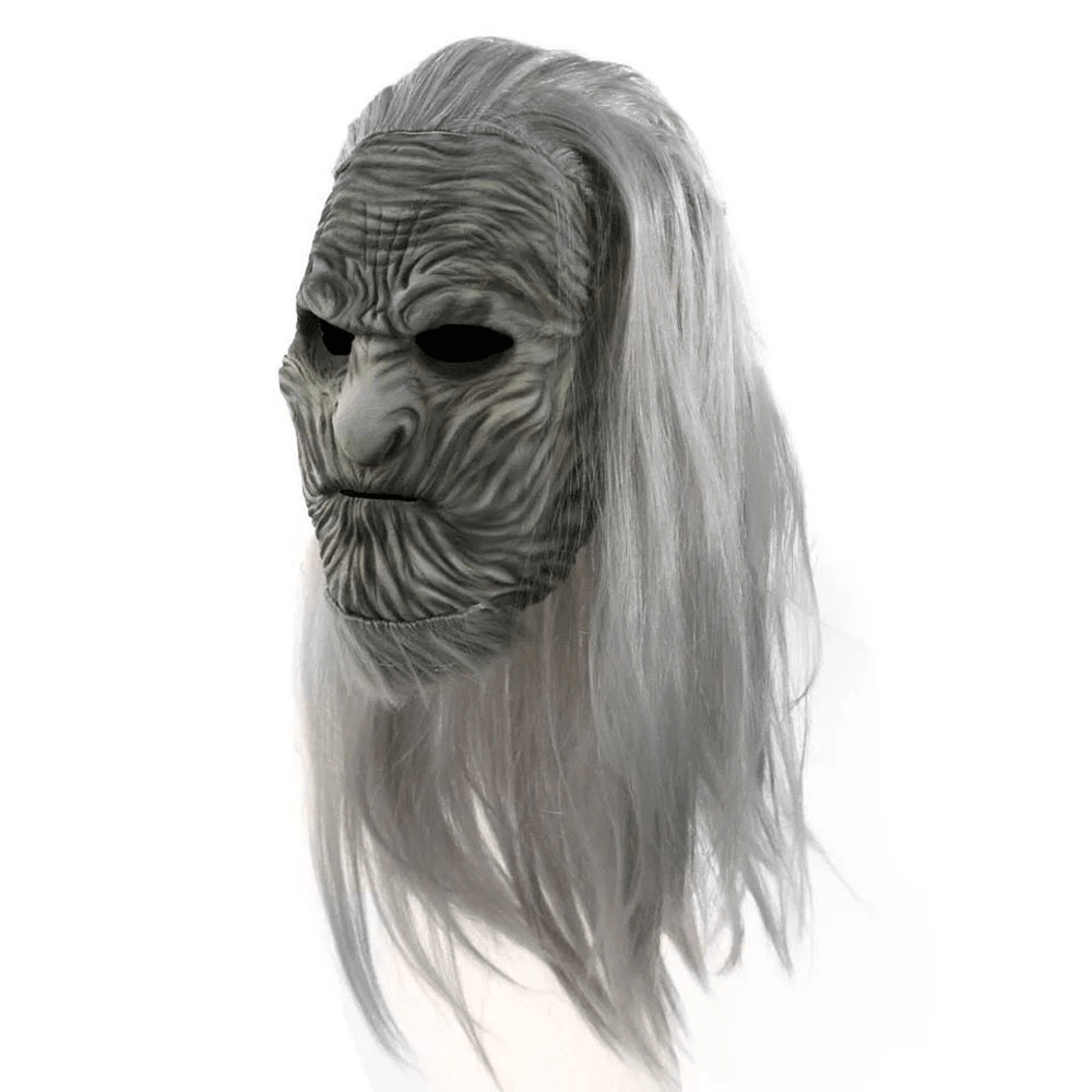 Halloween Scary Night King Zombie Latex Masks Party Costume Props Cosplay the White Walkers Mask - MRSLM