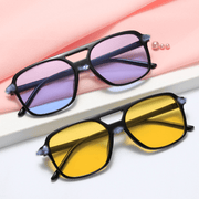 square fashion sunglasses - MRSLM