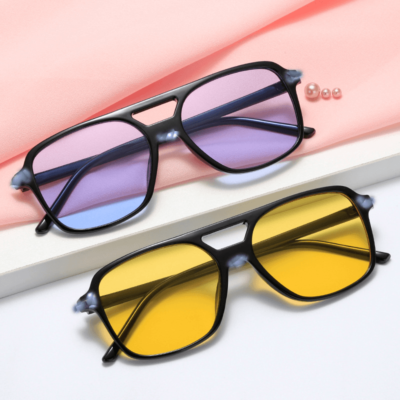 square fashion sunglasses - MRSLM