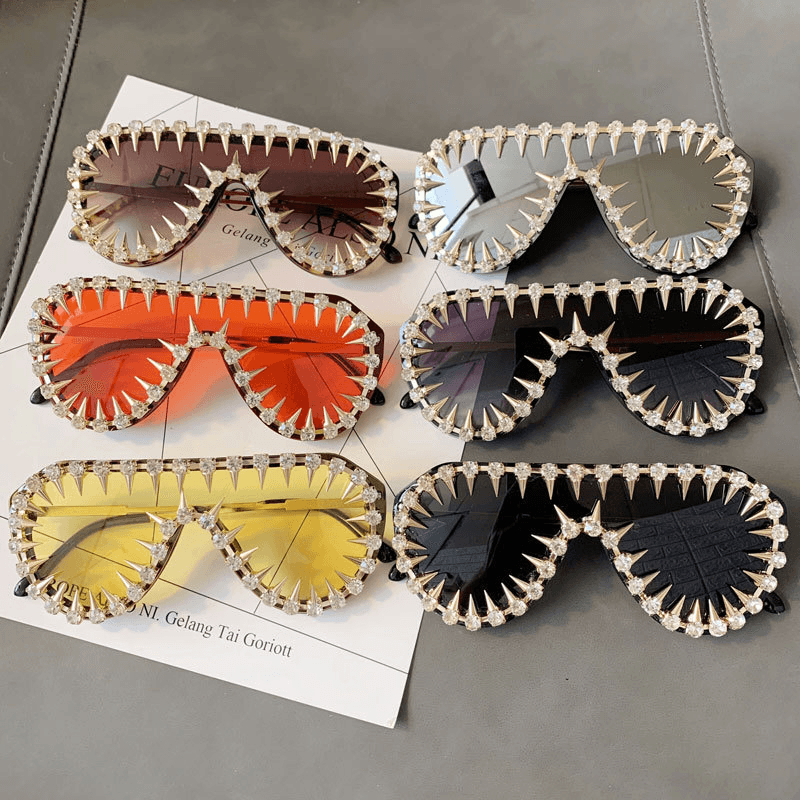 foldable round sunglasses - MRSLM