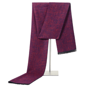 men's winter jacquard scarf, view 3 - MRSLM