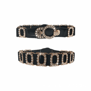 ladies elastic rhinestone belt, view 4 - MRSLM