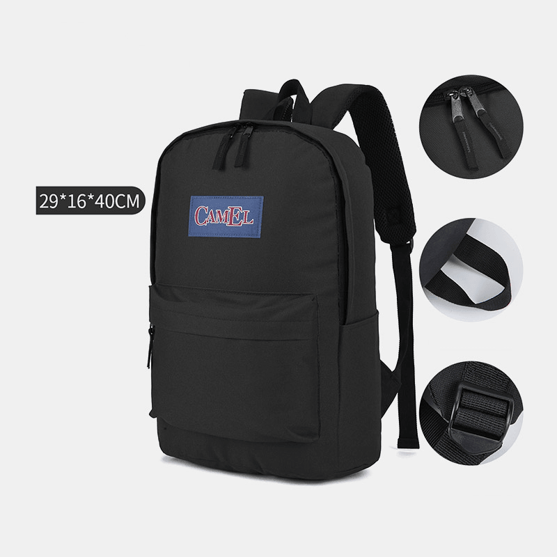 Unisex Polyester Casual Outdoor School Bag Sport Hiking Travel Backpack - MRSLM