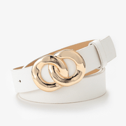 women's chain buckle belt, view 4 - MRSLM