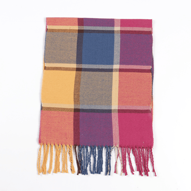 men's cotton scarf, autumn winter, view 4 - MRSLM