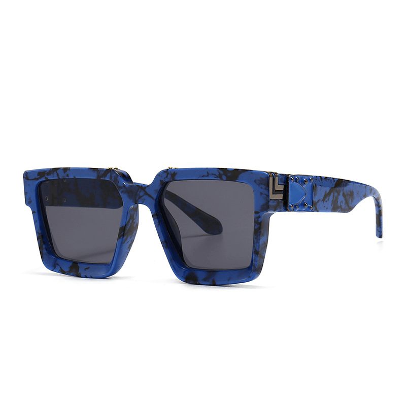 Women's retro cloud print sunglasses, view 7 - MRSLM