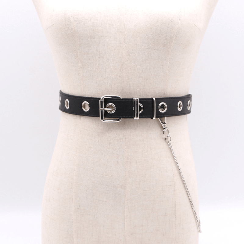 ladies ring chain belt, view 4 - MRSLM