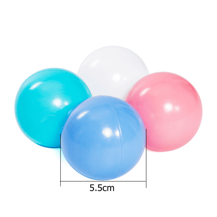 100Pcs/Lot Eco-Friendly Colorful Macarons Ball Pits Soft Plastic Ocean Ball Water Ocean Wave Ball Toys for Children Kid Baby - MRSLM