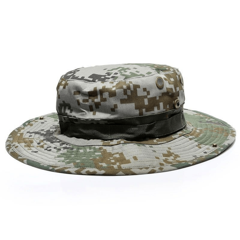 camouflage wide-brim hat, view 13 - MRSLM