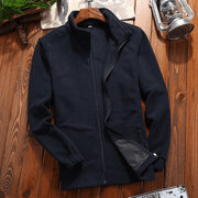 Men's and women's warm plush sports coat, view 5 - MRSLM