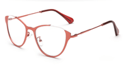 Metal frame decorative glasses, view 4 - MRSLM