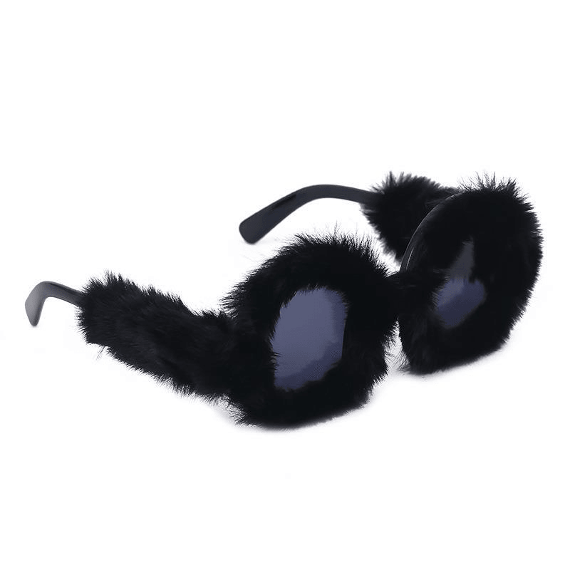 women's round full frame UV400 sunglasses, view 6 - MRSLM