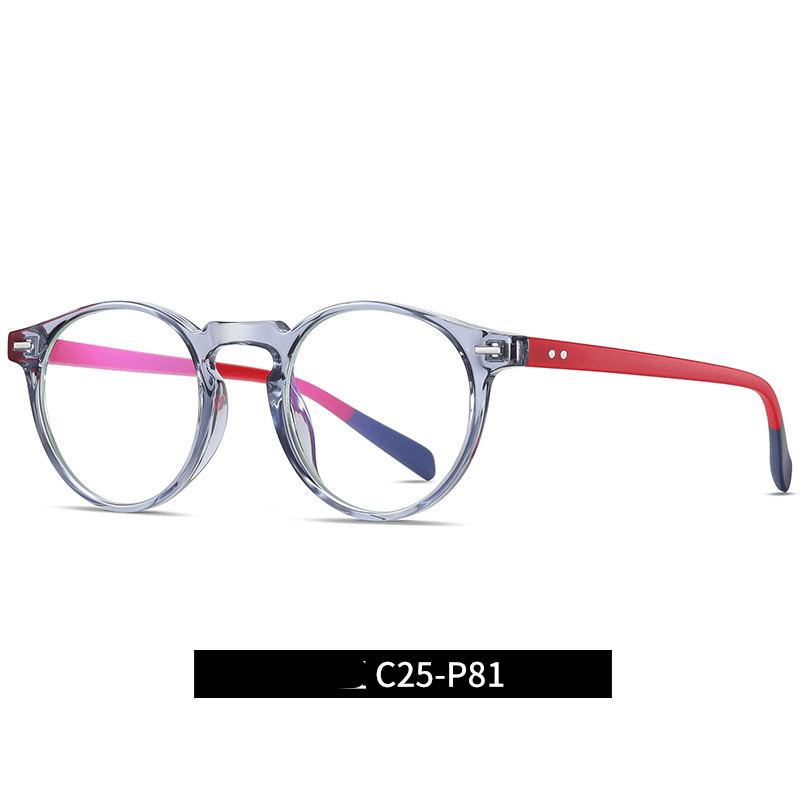 retro blue light blocking glasses, view 5 - MRSLM
