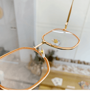 polygon frame glasses, view 5 - MRSLM
