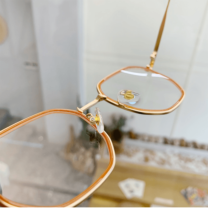 polygon frame glasses, view 5 - MRSLM