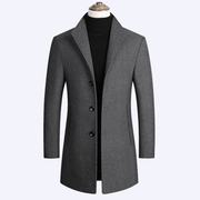 men's woolen overcoat, view 2 - MRSLM