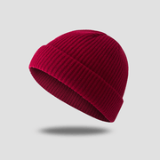 Retro short wool dome beanie hat, view 20 - MRSLM