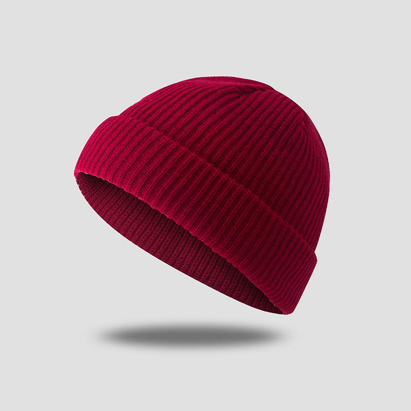 Retro short wool dome beanie hat, view 20 - MRSLM