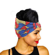 Women's wide printed headband, view 5 - MRSLM