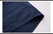 Men'S Military Long Sleeve Dress Shirt with Epaulets - MRSLM