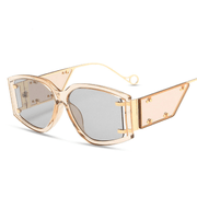 punk small window rivet sunglasses, view 6 - MRSLM