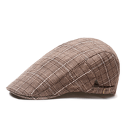 plaid peaked cap, view 5 - MRSLM