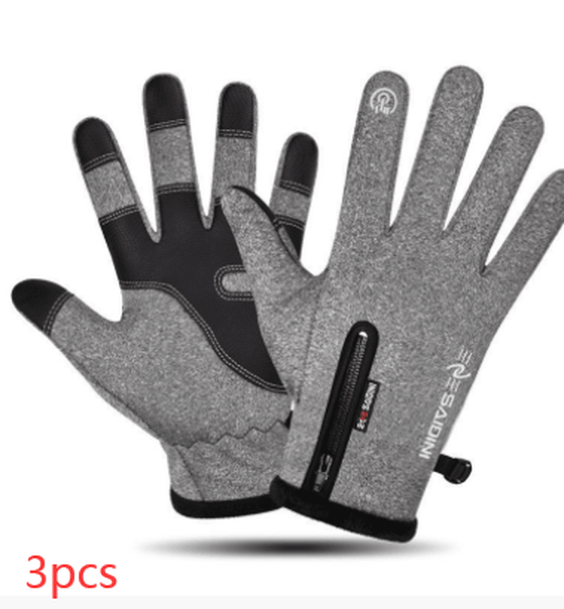 men's nylon touch screen gloves, view 9 - MRSLM