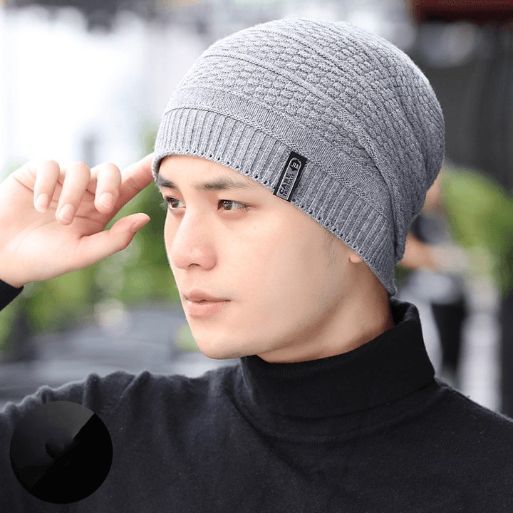 Winter Warm Woolen Cap Wool Thickened Toe Cap - MRSLM