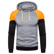 Fashion Loose Contrast Color Men'S Sweater - MRSLM