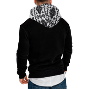 christmas fawn hooded slim sweatshirt, view 5 - MRSLM