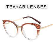 crystal TR90 butterfly glasses frame, view 8 - MRSLM