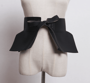 women's faux leather waistband belt - MRSLM