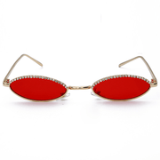 crystal cat eye sunglasses, view 4 - MRSLM