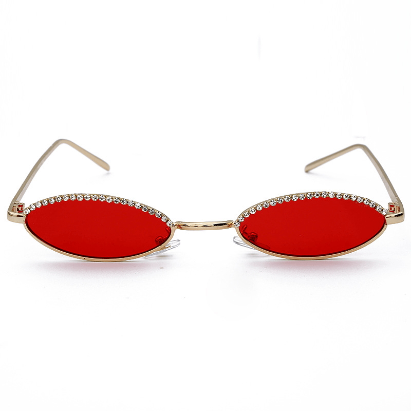 crystal cat eye sunglasses, view 4 - MRSLM