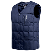 lightweight warm down vest, view 6 - MRSLM