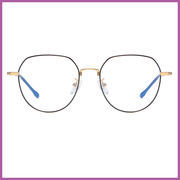 men's anti-blue metal glasses, view 2 - MRSLM