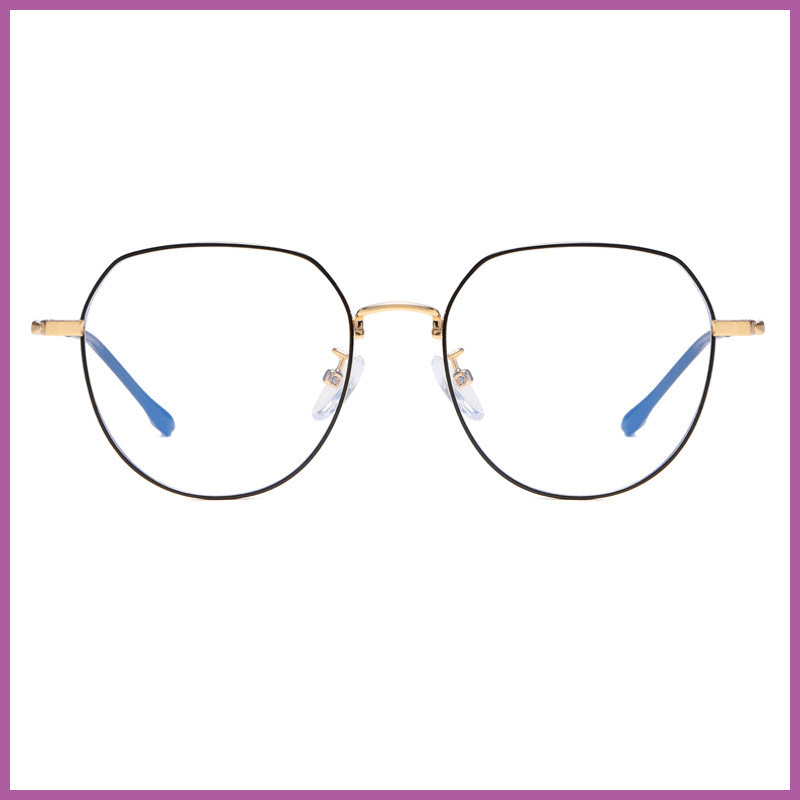 men's anti-blue metal glasses, view 2 - MRSLM