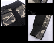 slim camouflage stitching overalls, view 5 - MRSLM