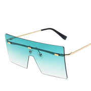 Large one-piece square sunglasses, view 4 - MRSLM