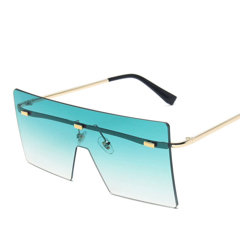 Large one-piece square sunglasses, view 4 - MRSLM